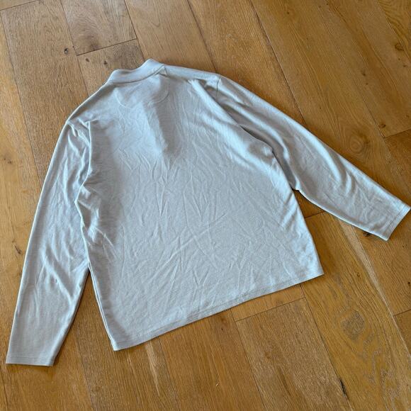 Mizzen and Main Light Gray Quarter Zip Lightweight Men’s XL - Picture 2 of 5